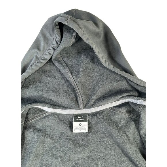 Nike Pitt Pittsburgh Panthers Therma-Fit Full Zip Hoodie Gray Sz M Football - Picture 6 of 9